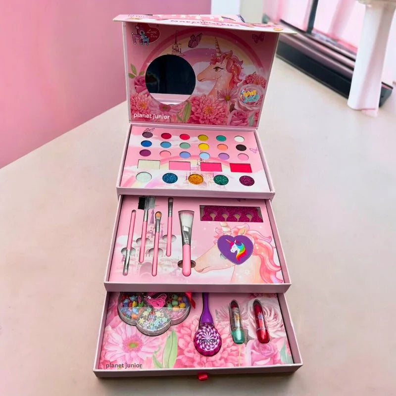 Complete Makeup Layers Cosmetics Box