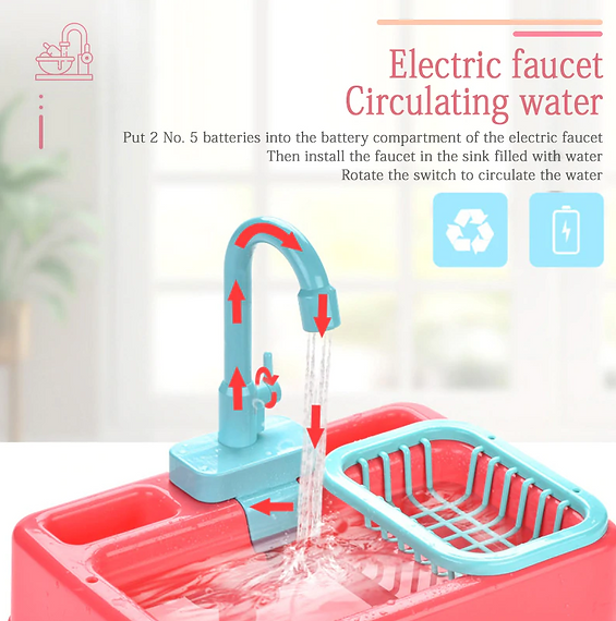 Kitchen Dishwasher Sink Toy
