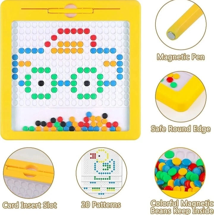 Magnetic drawing board toy for kids